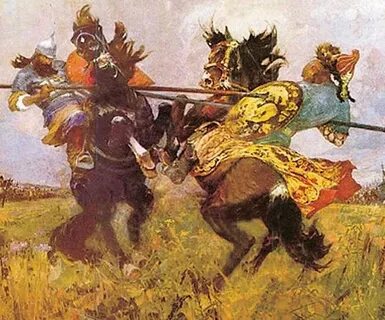 Русский богатырь противник челубея