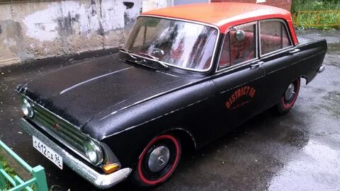 Черный москвич
