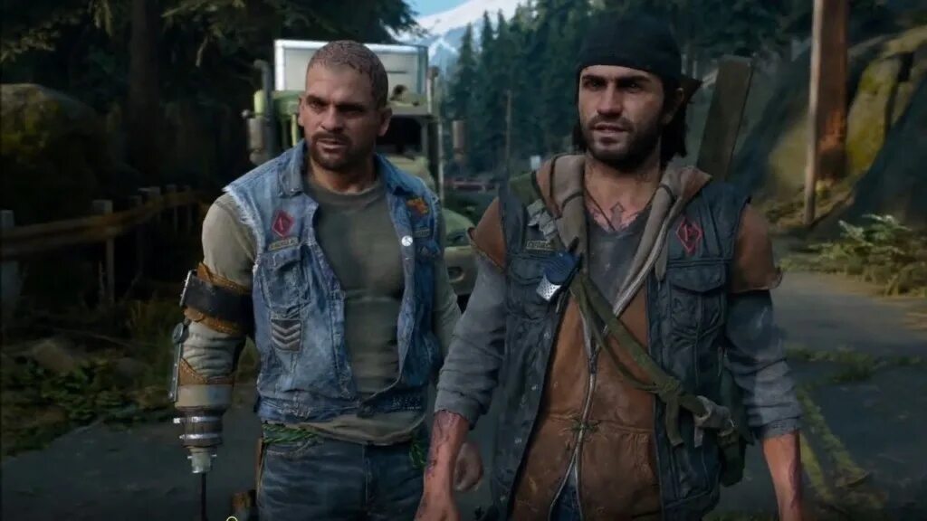 Days done 2. Бухарь days gone. уильям грей days gone. days gone дикон и бухарь. дикон сент джон и бухарь.