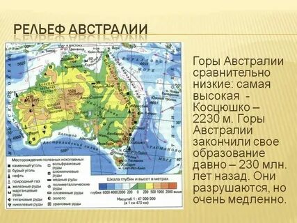 Равнины и низменности австралии