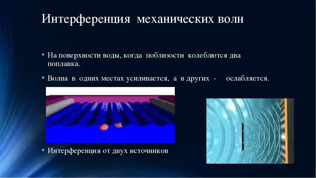 Интерференция и дифракция света 9 класс тест. Интерференция волн. Интерференция механических волн. Интерференция физика. Интерференция волн примеры.