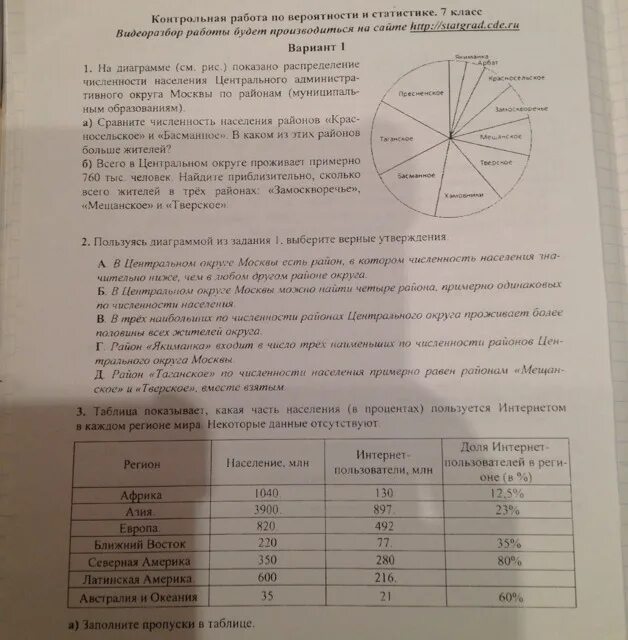 Ответ по вероятности и статистике 7. Самостоятельные и контрольные работы по вероятности и статистике. Проверочные работы по статистике и теории вероятности 7 класс. Контрольная работа по вероятности и статистике 7 класс. Задачи по вероятности и статистике 7 класс.