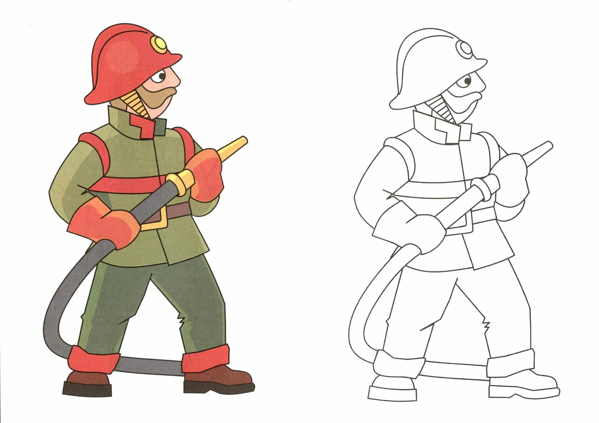 раскраска пожарный для детей. раскраска пожарный. раскраски профессии для малышей. пожарный раскраска для малышей. шаблон пожарника.