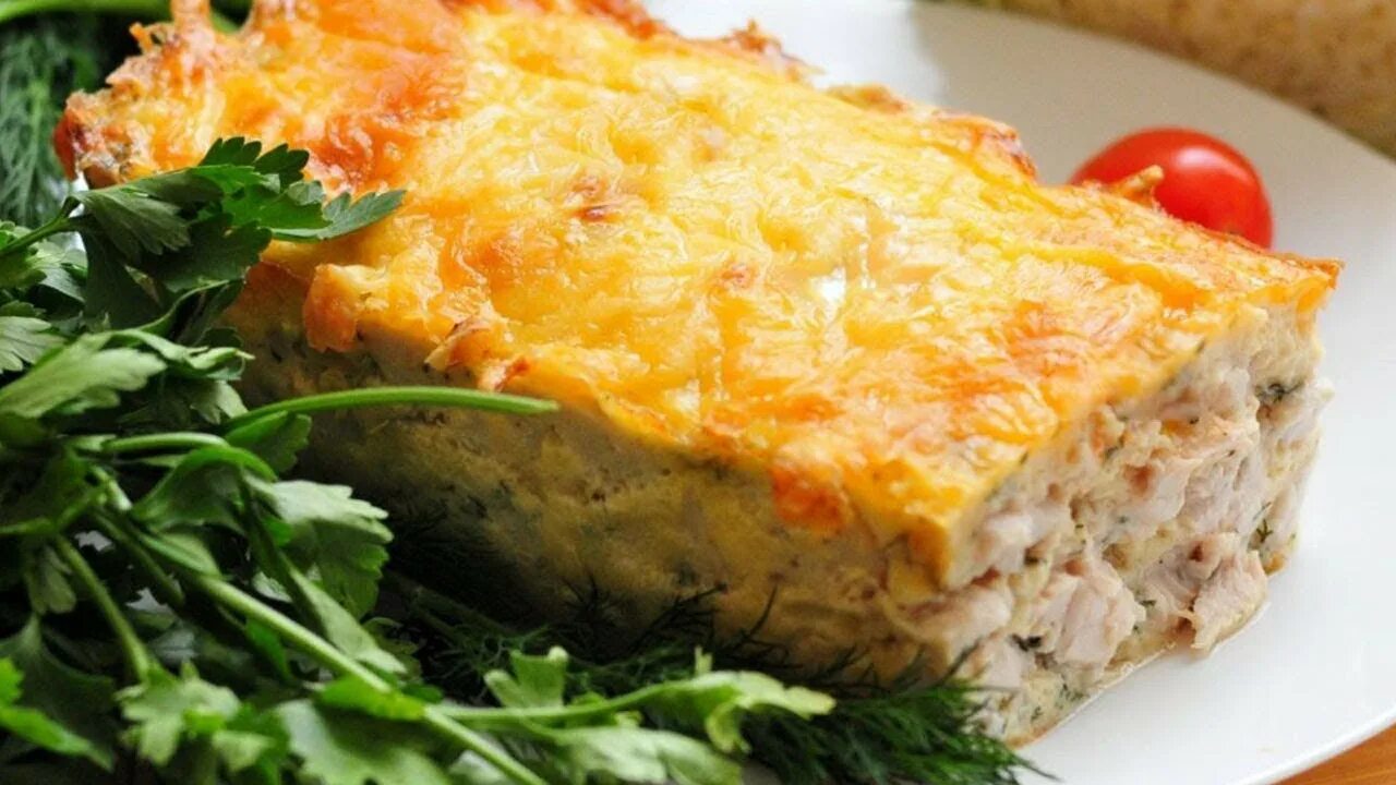 Запеканка из картофеля и фарша, под ленивым соусом бешамель Идеи для блюд, Нацио