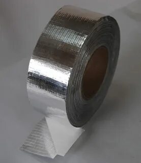 Скотч фольгированный армированный
