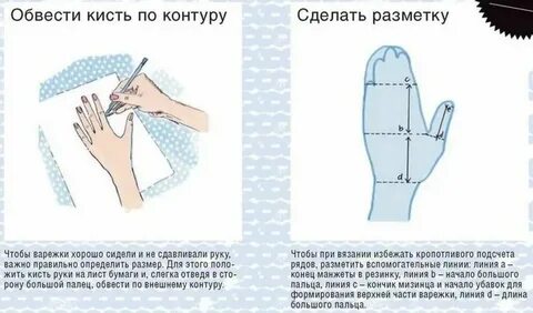 Рассчитать варежку