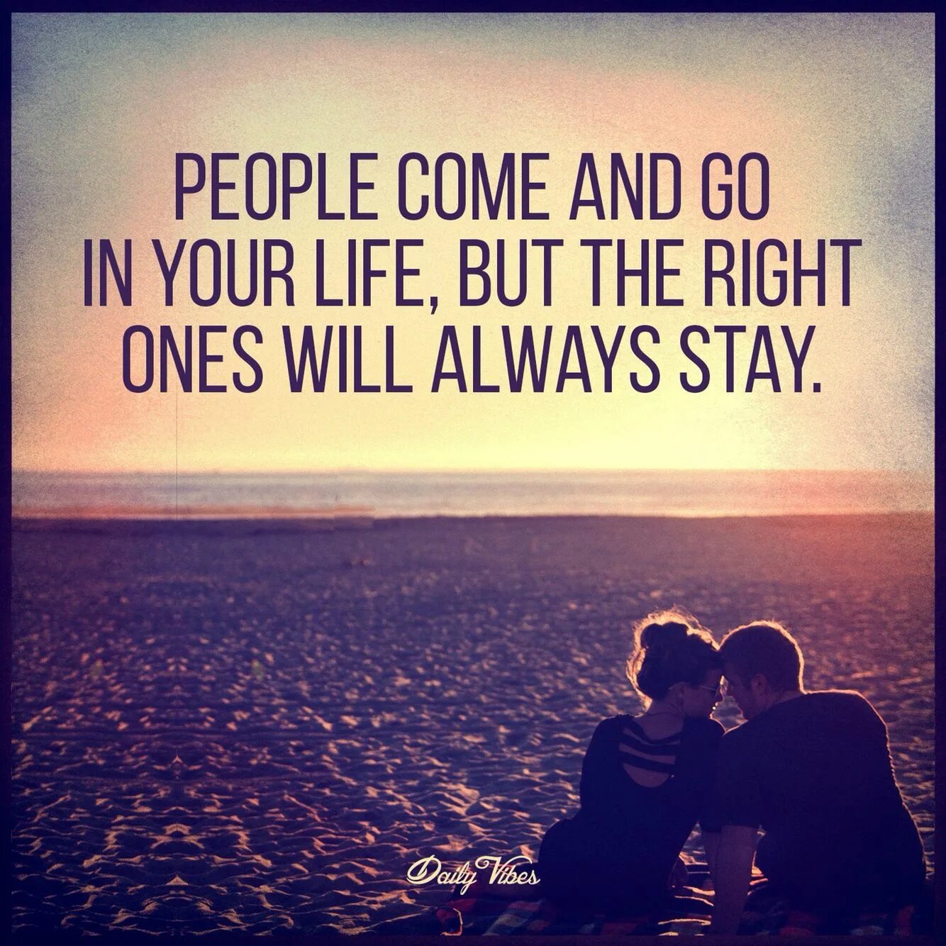 People come