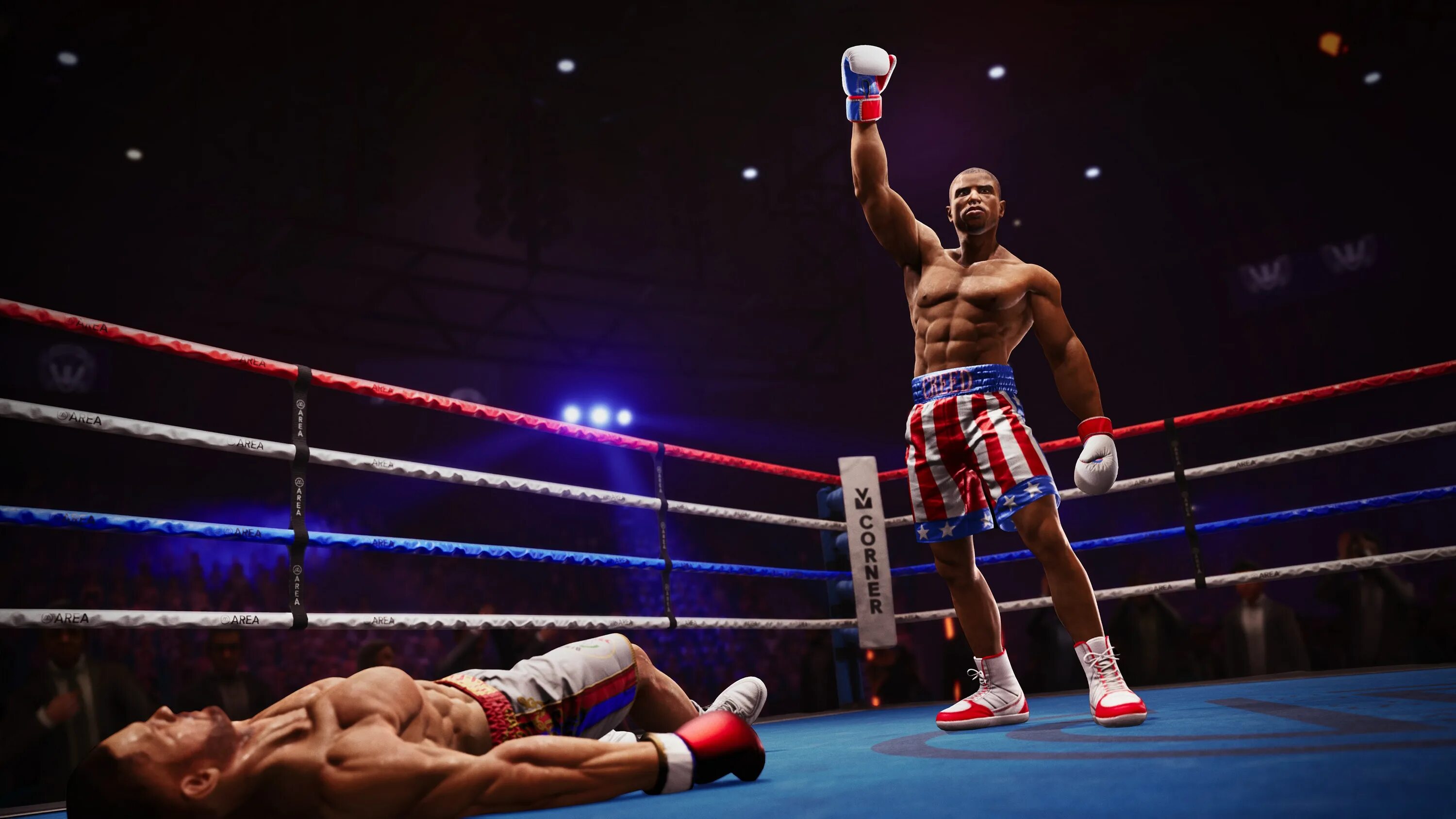 Игру биг бокс. Big Rumble Boxing: Creed Champions ps4. Rumble Boxing Creed Champions. Big Rumble Boxing Creed Champions Switch. Ps3 big Rumble Boxing.