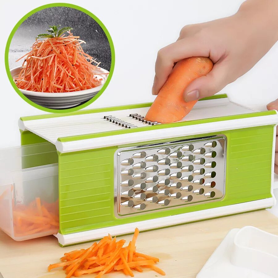 Многофункциональная терка для овощей. Овощерезка Multi purpose Grater. Терка Grater 6 Multi purpose. Multi Grater терка. Овощерезка Multi purpose Grater 5 в 1 с контейнером.