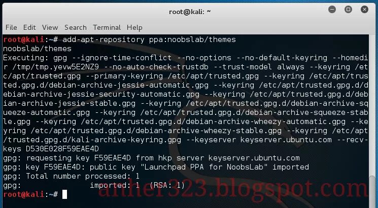 Debian-Archive-Keyring. Getting cookie files with kali. Apt command not found
