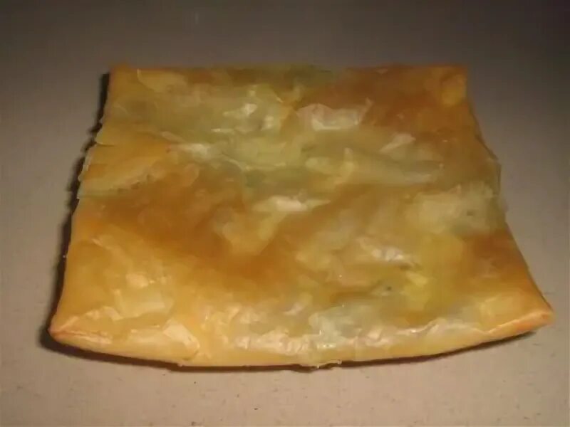Из теста фило с брынзой