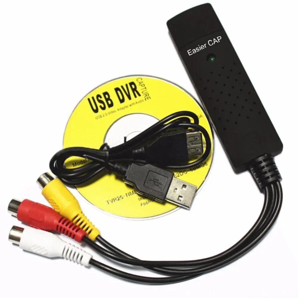 EASYCAP USB 2.0. Адаптер для видеозахвата EASYCAP. Карта захвата USB EASYCAP для видеозахвата. Video DVR EASYCAP USB 2 0.