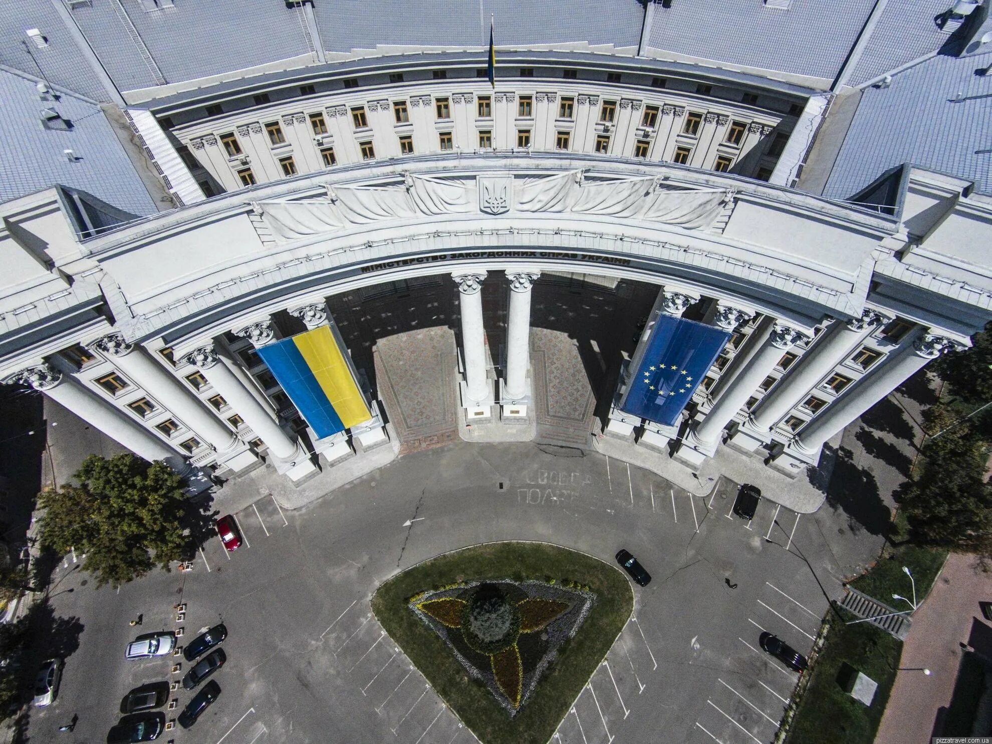 МИД Украины здание. Здание МИД Украины в Киеве. Киев Министерство иностранных дел. МИД Украины фото здания