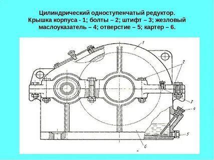 Редуктор зубчатый одноступенчатый