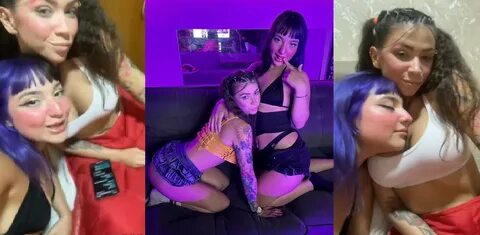 Mc Pipokinha e Belle Belinha se pegando bem safadas em vídeo do Privacy  E...