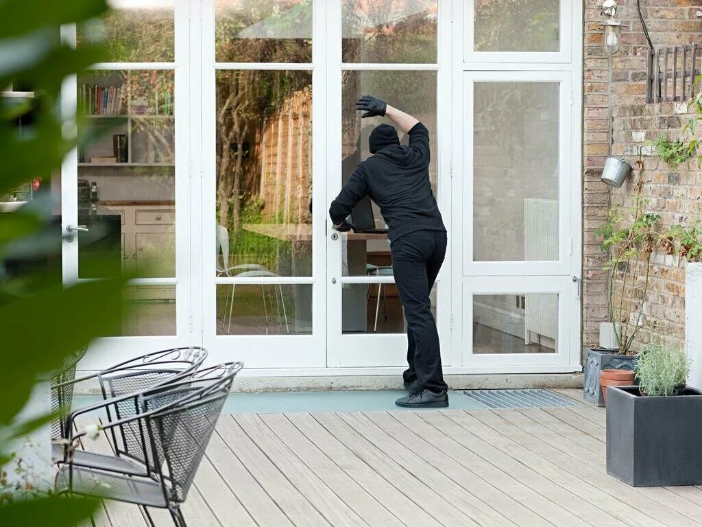 Who is at the window
