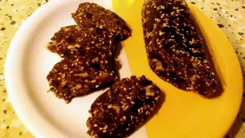 Рецепт вкусной шоколадной колбасы