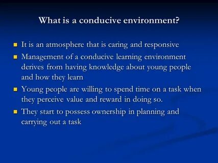 Environment definition