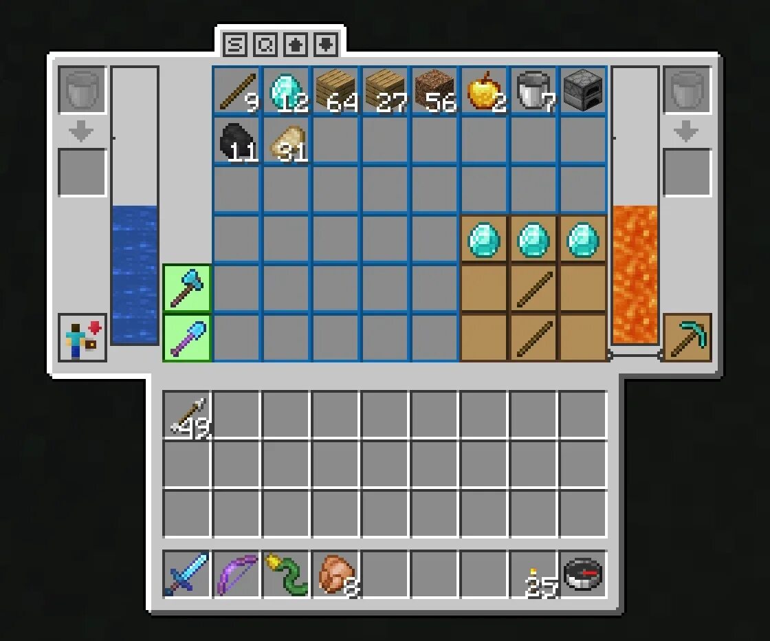 5. Крафт пороха майнкрафт 1. 1. Backpacks 1. Крафты для майнкрафта 1.