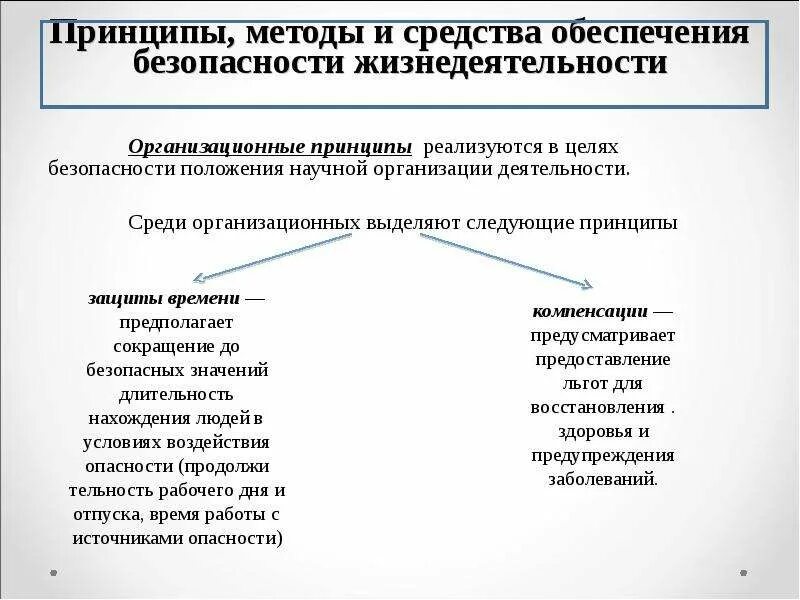 Организационные принципы безопасности. Организационные принципы. Организационные принципы обеспечения безопасности. Организационные принципы БЖД. Организационные принципы управления.