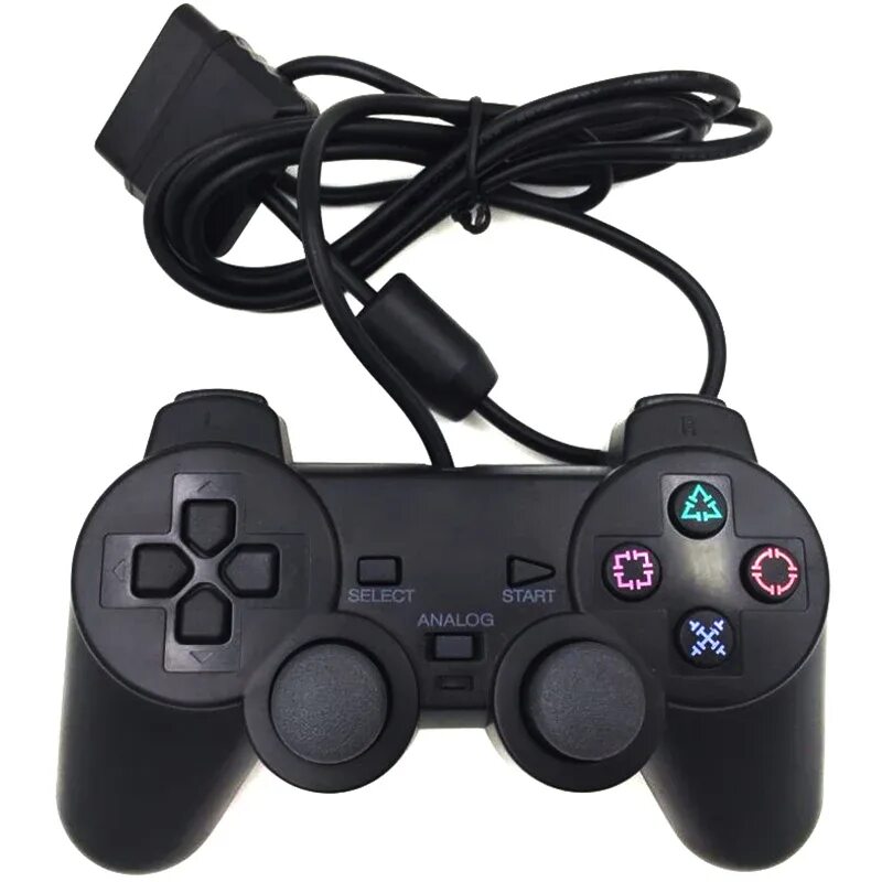 Джойстик на английском. Sony PLAYSTATION 2 ps2. Геймпад Sony ps2. Joystick Sony PLAYSTATION 2. Геймпад Dualshock 2.