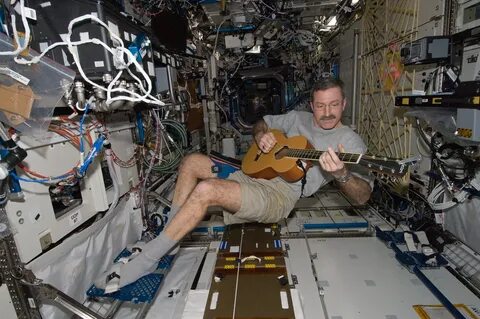 Космонавты видели