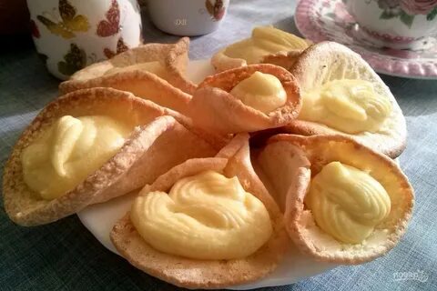 Ушки с кремом