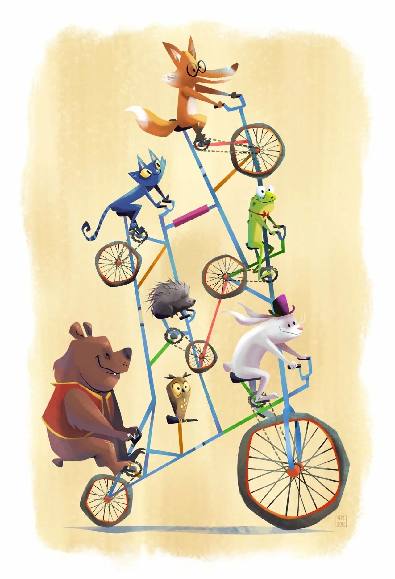 Cycling animals. Животные на велосипеде. Зверюшка на велосипеде. Велосипед иллюстрация. Звери на велосипеде.
