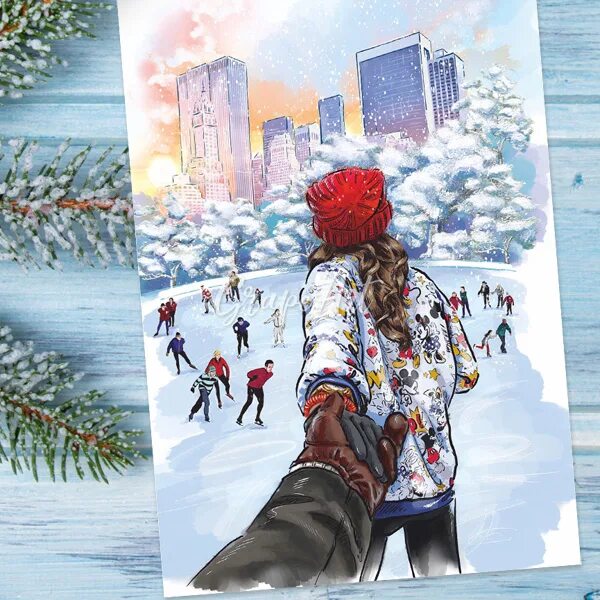 Следуй за мной зима. Здоровье зимой. Блондинка в зимнем лесу со спины. Фотосессия зимой. Следуй за мной зима.