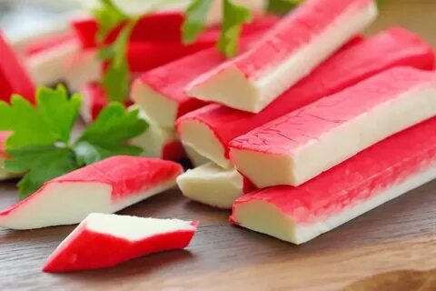 Палочки крабовые и свежий