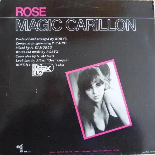 Rose - magic carillon обложка. Magic carillon rose фото. Stefania dal pino певица. Rose magic carillon 1984. Песня magic rose.