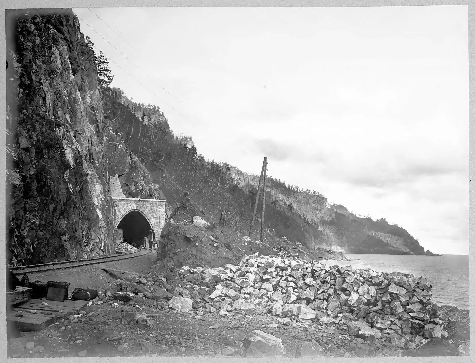 Станция Байкал КБЖД. 1900 Год КБЖД станция Байкал. Кругобайкальская железная дорога тоннели. Кругобайкальская дорога (1899—1905).