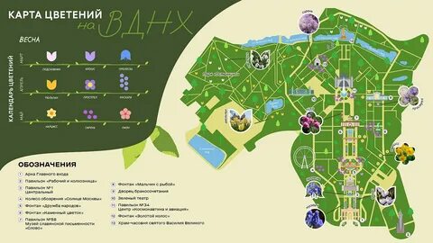 Карта вднх 2024 года