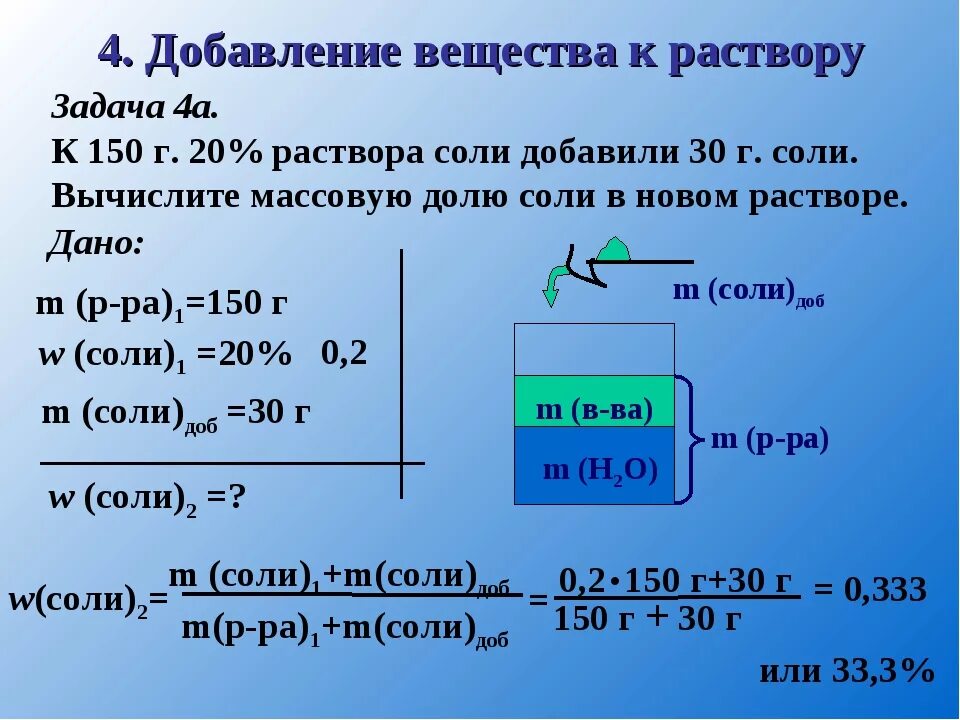 К 100 Г 20 раствора соли добавили 20 г воды Вычислите массовую долю. Задачи на массовую долю. Задачи на массовую долю соли в растворе. Как рассчитать массовую долю раствора