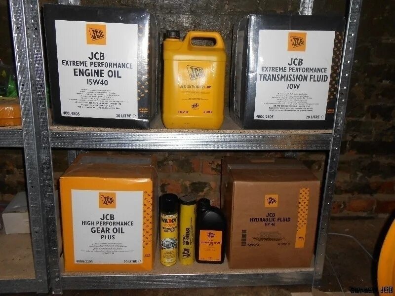 Масло в коробку jcb