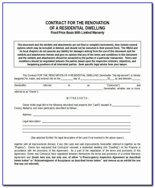 Fixed contract. Contracts fix price.