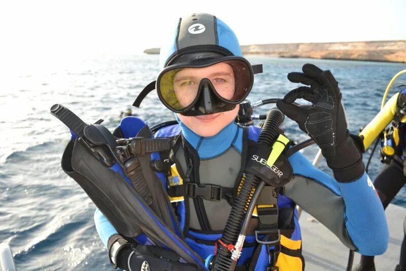 Advanced open water. Advanced open water
