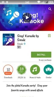 Smule sing