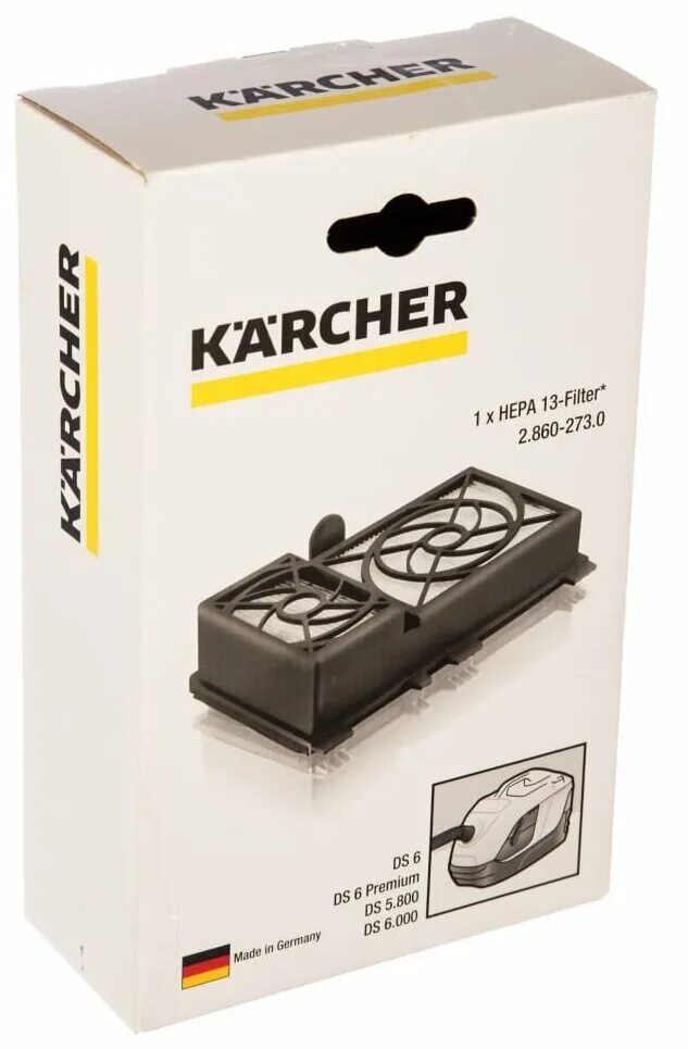 Фильтр для керхера купить. Фильтр HEPA 13 для DS 5800/6000 Karcher 2.860-273.0. HEPA фильтр Karcher. Фильтр Karcher 2.860-273.0 HEPA 13, для DS 5.800/6.000 [2.860-273.0]. Кёрхер 2.110 характеристики.