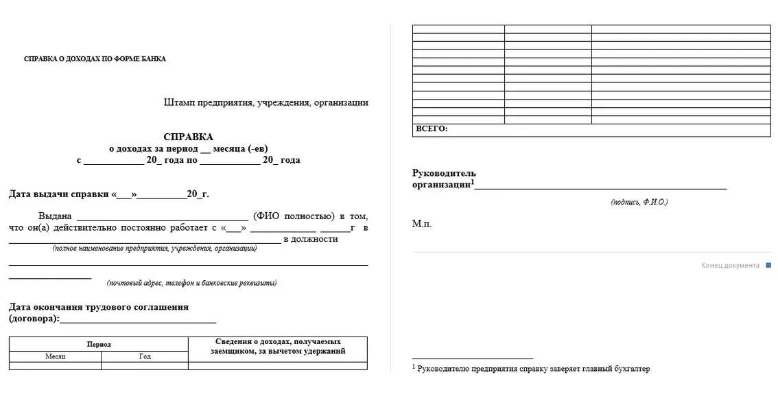 Совкомбанк форма банка справка о доходах. Справка о доходах совкомбанк образец. Форма справки о доходах по форме банка 2020. Справка в свободной форме о доходах в банк для кредита.