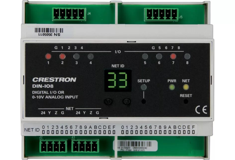 Output control. Din 8sw8. Crestron din-io8 купить. Модуль din-ao8 Crestron. Din-io8.