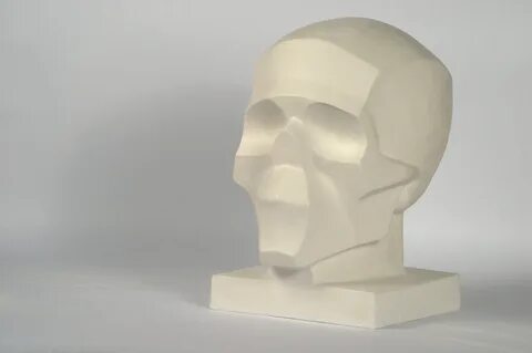 Бюст череп