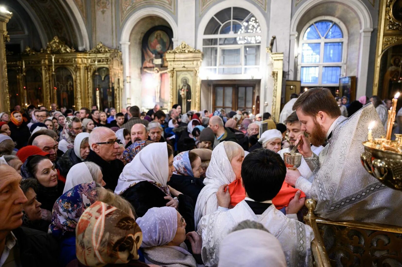 Причаститься в церкви. Православные чудеса.