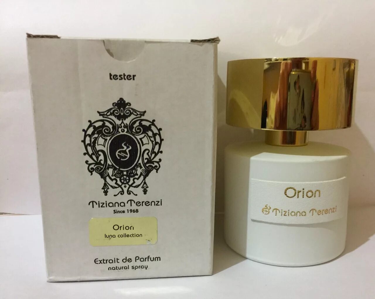 Духи белые с золотым. Духи orion tiziana. духи tiziana terenzi since 1968. орион парфюм тициана терензи. tiziana terenzi orion.