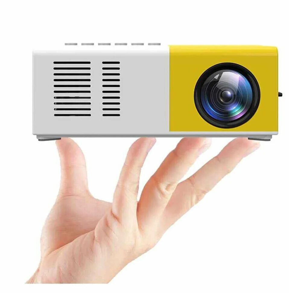 Как работает мини проектор. Yg430 проектор. лед проектор j9. led projector j9 желтый портативный переносной. мини проектор 2025.