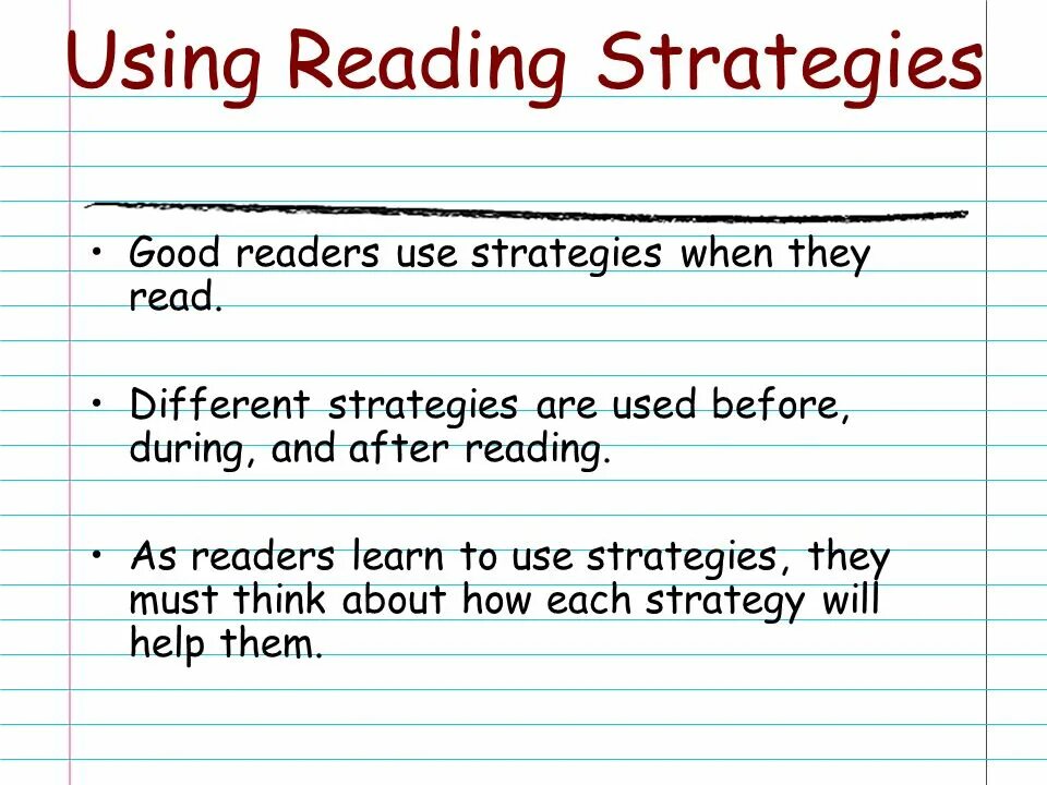 What are the reading strategies. Reading strategies. &quot;reading strategies&quot; for diagrams. e reading strategies. using reading strategies for different disciplines.