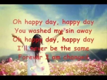 Happy day песня