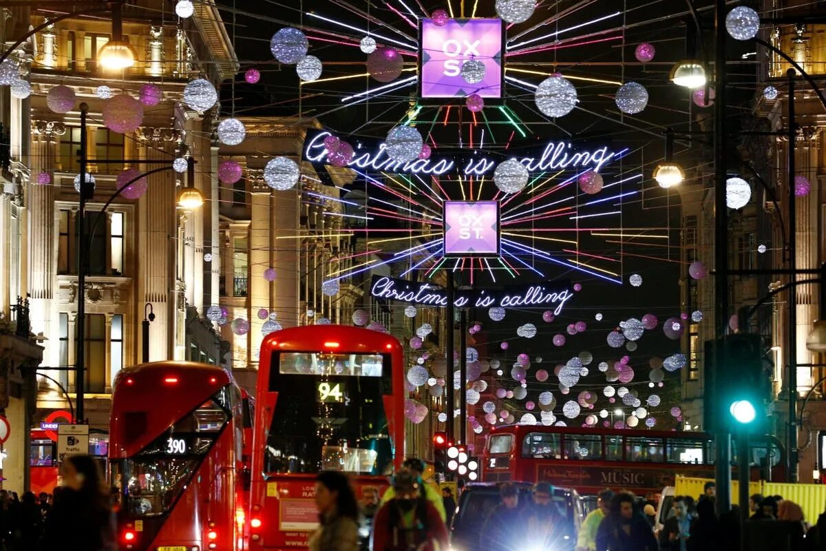 Oxford Street в Лондоне. Оксфорд-стрит в Лондоне на Рождество. Оксфорд стрит на Рождество. Оксфорд стрит улица Рождество. London lights