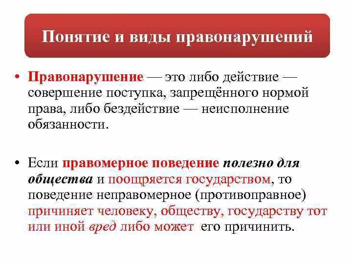 Нарушение бездействием это. Нарушение бездействием это