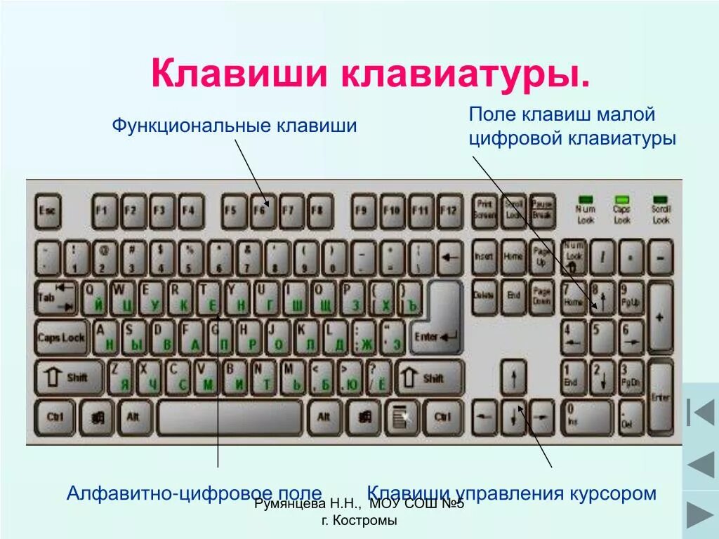Покажи раскладки. Клавиши на клавиатуре. Клавиатура кнопки. Расположение кнопок на компьютерной клавиатуре. Части клавиатуры компьютера.